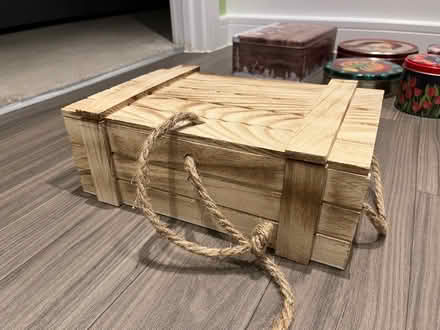 Photo of free Wooden box (South Acton W3) #1