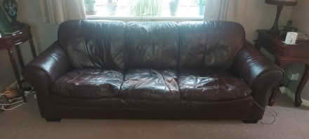 Photo of free Leather sofa's (Raunds NN9) #2