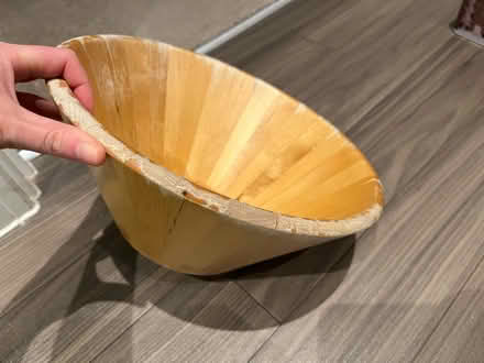 Photo of free Wooden bowl (South Acton W3) #1