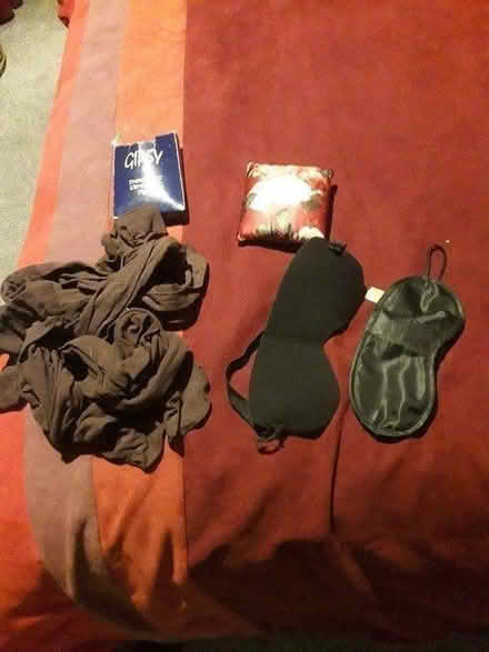 Photo of free New Tights, eye masks, pin cushion (St Austell) #1