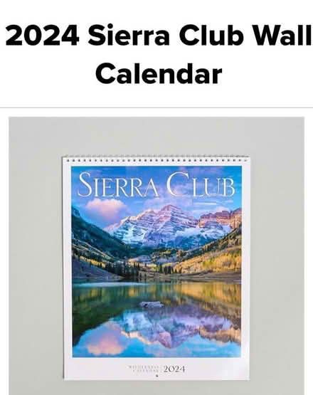 Photo of Sierra Club Wall Calendar 2024 (Marin) #1