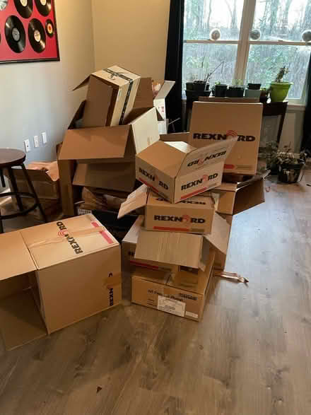 Photo of free Sturdy boxes & packing materials (Athens/Watkinsville) #1