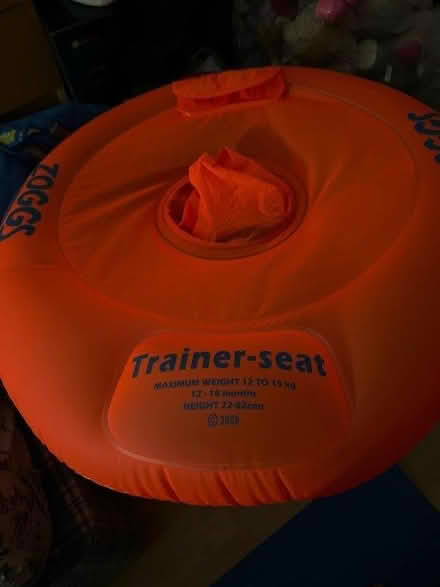 Photo of free Trainer seat 12-18 months (croydon) #1
