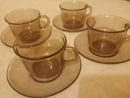 Photo of free 4x glasses & 4x teacups & saucer (Barkerend BD3) #2