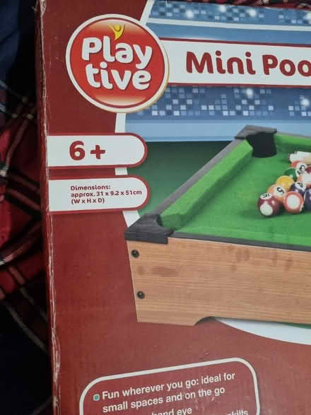 Photo of free Mini pool table (Milton PO4) #2