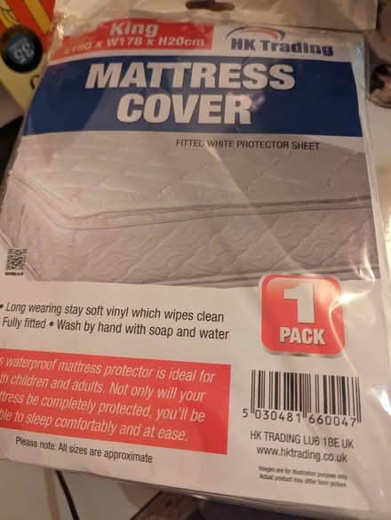 Photo of free King Size Duvet plus duvet cover and mattress protector. (Rowditch DE22) #1
