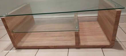 Photo of free Large glass top coffee table (Swinford OX29) #4