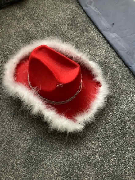 Photo of free Christmas/festive cowgirl hat (Near Cameron Toll EH16) #1