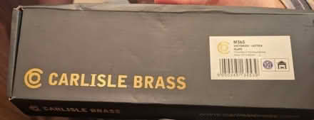 Photo of free Two brass letter boxes and brass plated door handles new (Rowditch DE22) #1