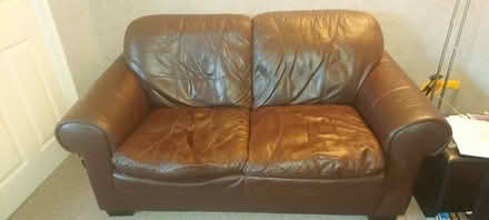 Photo of free Leather sofa's (Raunds NN9) #1