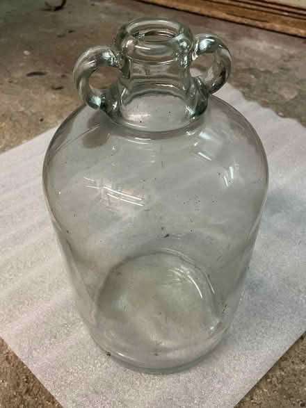 Photo of free Glass cider jar. (Sandford-on-Thames OX4) #1