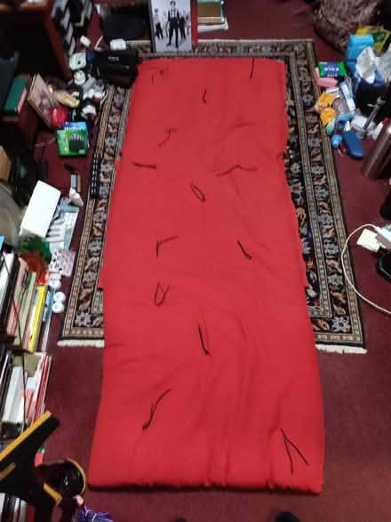 Photo of free Single futon, folds as floor cushion. Used. (Church RG2) #1