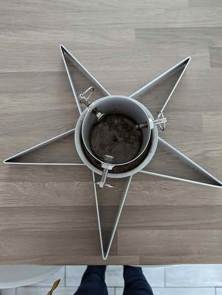 Photo of free Christmas tree stand (Huntley) #1