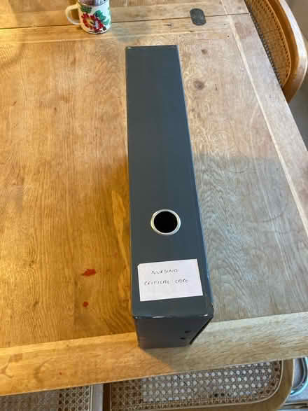 Photo of free Grey box folder (EH10) #2