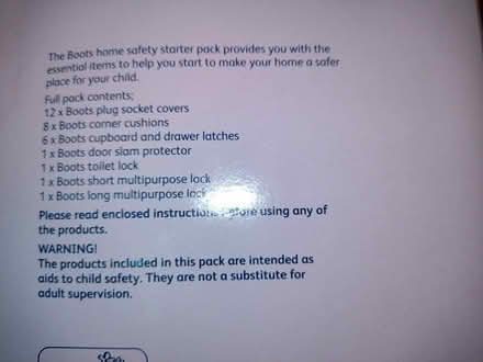 Photo of free Baby/toddler home safety kit (Crewe CW1) #2