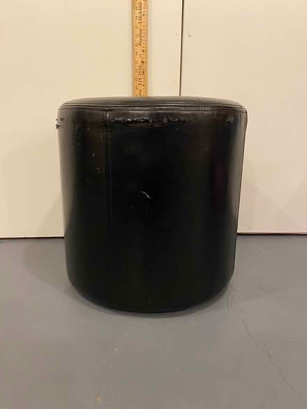 Photo of free Black footstool/seat (Greenwood/Phinney) #2