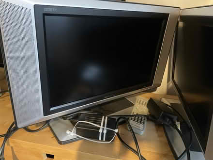 Photo of free two TV/DVD monitors (Cambrian area) #2