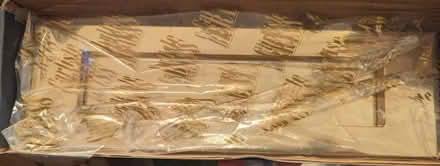 Photo of free Two brass letter boxes and brass plated door handles new (Rowditch DE22) #2
