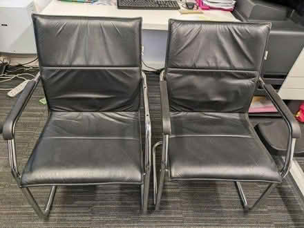 Photo of free 2 office chairs (SE10) #2