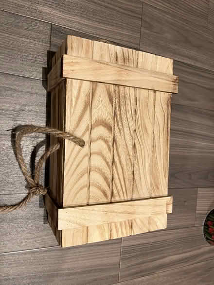 Photo of free Wooden box (South Acton W3) #2