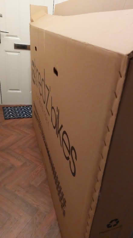 Photo of free Cardboard bike box (Barkingside, IG6) #1