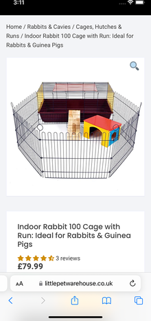 Photo of free Small animal cage and run (Lytchett matravers) #2