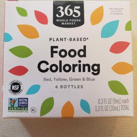 Photo of free Unopened food coloring (Phinney Ridge) #1