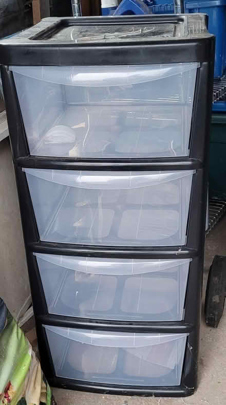 Photo of free Stacking plastic drawers (Turves Green B31) #1