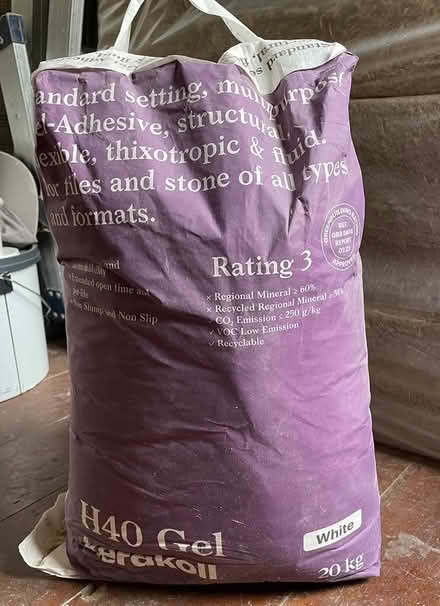 Photo of free 20kg of multi-purpose tile adhesive (Eltham SE9) #1