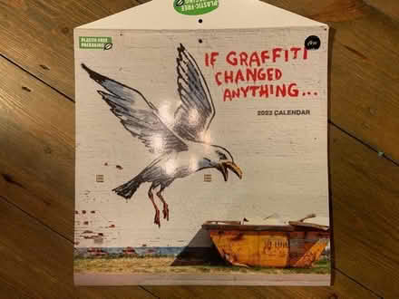 Photo of free 2023 Banksy calendar (Widcombe) #2