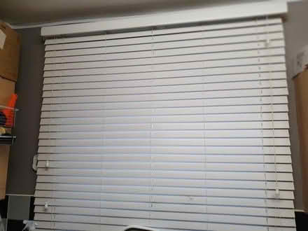 Photo of free Wooden White Blind 50mm (S2 Wybourn) #1