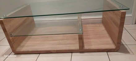 Photo of free Large glass top coffee table (Swinford OX29) #3