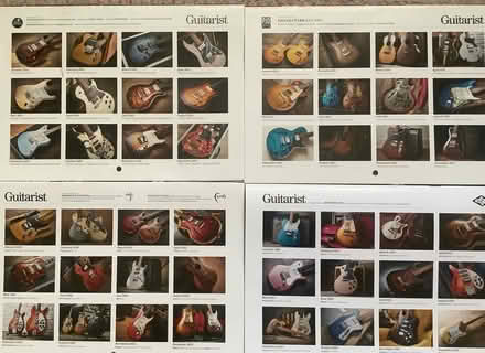 Photo of free Old guitar calendars (Wallingford) #1