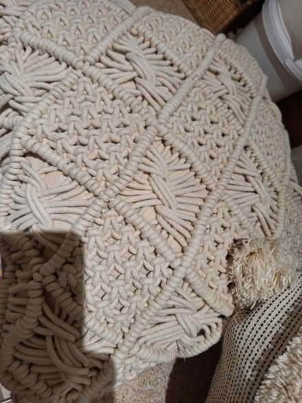 Photo of free 2 Marks and Spencer cream cushions (Spondon DE21) #1