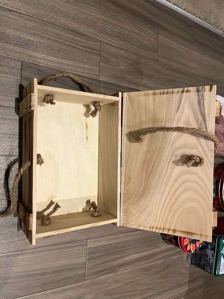 Photo of free Wooden box (South Acton W3) #3
