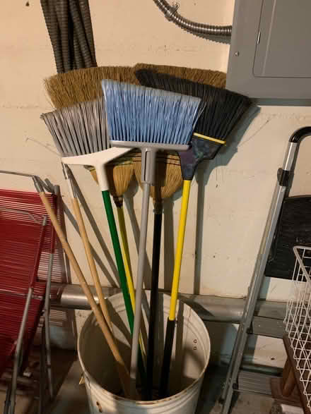 Photo of free Several brooms (Capitol Hill) #1