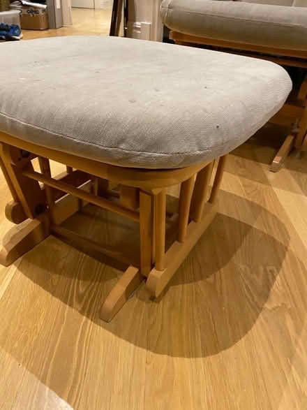 Photo of free Rocking chair with sliding stool (Earls Court SW5) #3