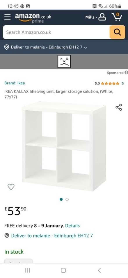 Photo of free Ikea Kalax unit 77x77 (Edinburgh EH12) #1