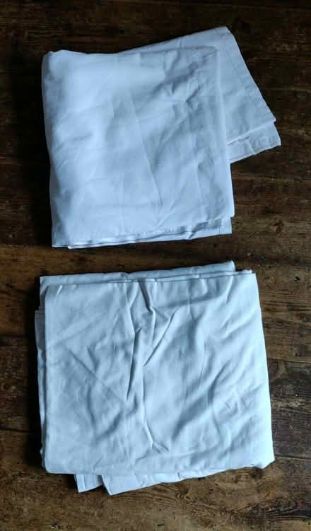 Photo of free Two double sheets for rags or dust sheets (Aldrington BN3) #1