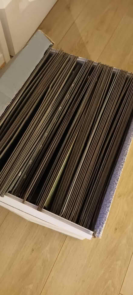 Photo of free Filing box with hanging files (Cogges OX28) #2