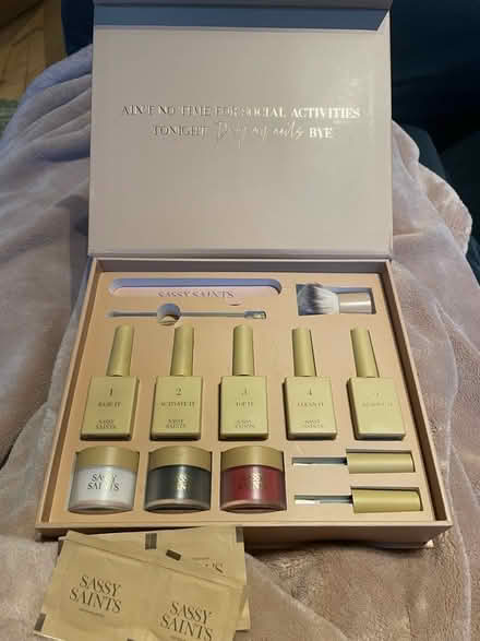 Photo of free Sassy saints nail kit - used (EC1V) #1