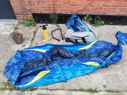 Photo of free 2 inflatable kayaks with paddle (Isleworth TW7) #3