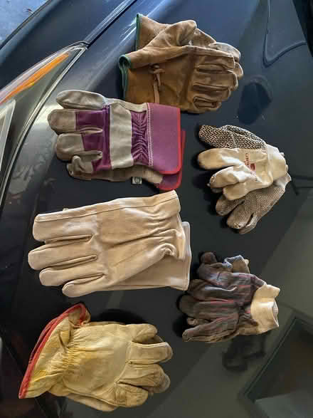 Photo of free Six pair men’s working gloves (Collegeville) #1