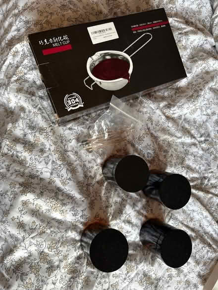 Photo of free Candle making - melt pot, wicks (Hollingbury, BN1) #1