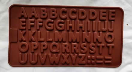 Photo of free Chocolate alphabet mould (Aldrington BN3) #1