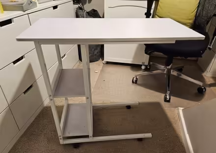 Photo of free Over Bed Table on Casters (Boldmere B73) #1