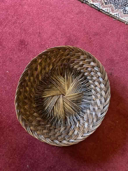 Photo of free Large wicker basket (Boswall EH5) #2