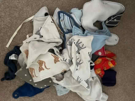 Photo of free Stash of dribble bibs (Whiteway) #1