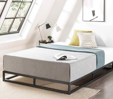 Photo of free King Platform Bedframe (New Hope) #2