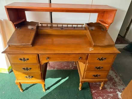Photo of free Old Fashioned Ethan Allen Desk (Hull & El Camino) #2